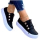 thumbnail image 1 of Zapatillas de deporte informales con plataforma para mujer a la moda, 1 of 1