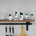 thumbnail image 4 of Figura de , juguetes educativos, adorno, figurita coleccionable, escultura de , estatua de resina para escritorio, sa de estar, 5 piezas Sunnimix estatuillas de astronautas, 4 of 8
