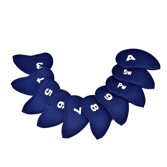 Cubiertas de Hierro para Palos de, Cubias para Palos de Hierro de, 10 Plas de Neopreno, Cubierta Protectora para Cabeza de Taco de Hierro de Con Letras