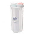 thumbnail image 3 of Food Storage Container with Graduated for Kitchen, Pantry, or Cabinet - Cereal, Snacks, Pasta, Candy, Rice, Beans, Baking, 3 of 8