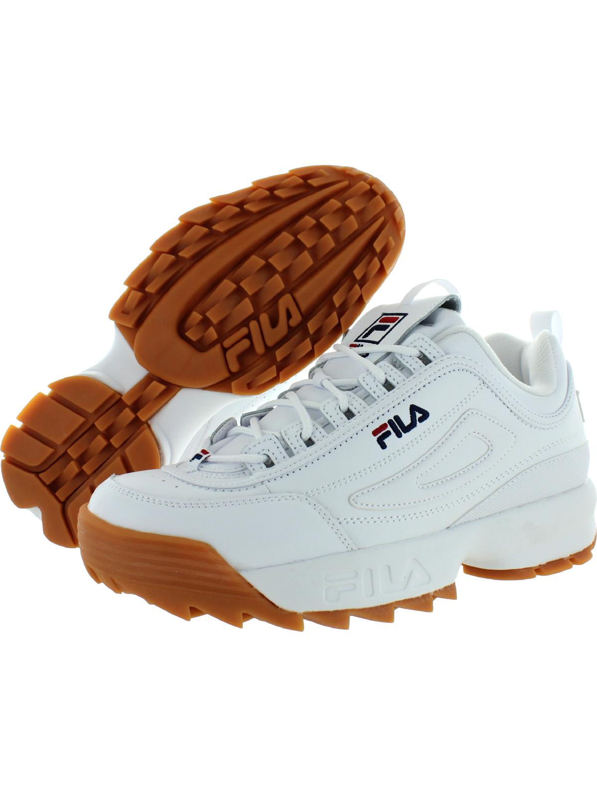 FILA Disruptor II 2 White Authentic Shoes Unisex Size US 4-11  FS1HTA1071X_WWT