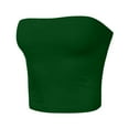 thumbnail image 3 of AherBiu Womens Tube Tops off Shoulder Low Cut Sleeveless Summer Slim Stretchy Going out Tops for Women, 3 of 4