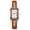 CJ21_Brown, variant on Vintage Rectangle Wristwatch for Women and Men Classic Quartz Watch Ultra-Thin Bracelet Watch Business Dress Watches Black