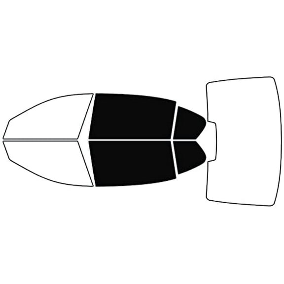 Rvinyl Window Tint Kit Compatible with BMW Alpina 2011-2014 - Back Precut Kit - 5%