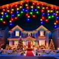 thumbnail image 1 of Cadena de luces JDGJYDS para exteriores, 40 m, 1280, LED multicolor, 8 modos, temporizador, 1 of 6