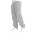 thumbnail image 4 of Byoo Little Boy's Textured Casual Pants Baggy‑Fit Trousers Hangout‑Day Bottoms,Light Gray, 4 of 5