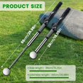 thumbnail image 4 of Ayuda para entrenamiento de swing de golf Seticek Rhythm Click Sound retráctil, 4 of 7