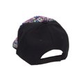 thumbnail image 3 of Top Headwear Pearl Rhinestone Bling Baseball Cap - Black/Multicolor, 3 of 4