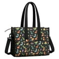 thumbnail image 2 of Teacher Tote Bag,Colorful Dinosaurs Eggs Pattern Teacher Utility Tote Bag,Large Work Tote Bags for Women with Multiple Pockets,Top Zipper Closure,13.8x10.6x6.7 Inch, 2 of 5