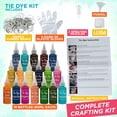 thumbnail image 2 of Kit Tie Dye Goodscious, 26 colores, botellas de 35 ml, set de bricolaje, 2 of 7