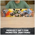 thumbnail image 3 of Monster Jam All Stars 4-Pack Monster Trucks, Grave Digger, Megalodon, Sparkle Smash & El Toro Loco Die-Cast 1:64 Scale Vehicles, Kids Toys, Ages 3+, 3 of 8