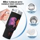thumbnail image 4 of Vaso Hocus Pocus de 40 oz con asa y tapa con pajita, taza aislada, botella de agua de acero inoxidable, taza de viaje, portavasos, regalo, 4 of 8
