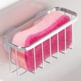 thumbnail image 2 of Irfora Soporte de esponja de cocina Cesta de fregadero de acero inoxidable Sorage Braket A prueba de herrumbre Impermeable Escurridor de líquidos Estante Irfora Estante Sorage, 2 of 7