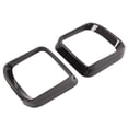 thumbnail image 5 of 1 par de cubierta de marco de espejo retrovisor izquierdo y derecho, reemplazo de moldura de visera de espejo lateral para Land Rover Defender 2020-2022, estilo de fibra de carbono, 5 of 5