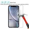 thumbnail image 3 of 2 Pack Screen Protector for iPhone 11/iPhone XR /iPhone 12/iPhone 13 6.1 Inch 2 Pack Tempered Glass Anti Scratch Advanced HD Clarity, 3 of 5