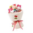 thumbnail image 2 of Ramo de peluche de juguete con diseño de dibujos animados, colores brillantes, cadena de luces LED, ramo de animales de peluche para cumpleaños, día de San Valentín, conejito rosa, 2 of 13