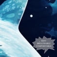 thumbnail image 3 of Starry Shark Elegant Chiffon Silk Scarf - Lightweight & Translucent 180x73cm Women's Wrap, 3 of 6
