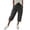Grey, variant on Womens Capris with Pockets Loose Fit Casual Capri Pants Dressy Lightweight Ladies Baggy Cargo Pants for Hiking by Yigetop Black XL