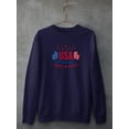 thumbnail image 3 of Usa July 4Th Sweatshirt Men -Image by Shutterstock, Male 4X-Large, 3 of 4