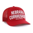 thumbnail image 2 of Men's '47 Scarlet Nebraska Huskers Contemporary Hitch Trucker Adjustable Hat, 2 of 3