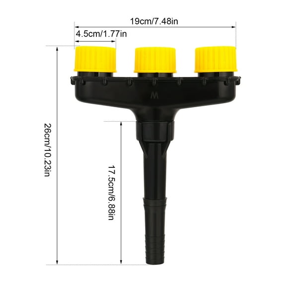 PURELY- Garden Hose Sprayer Nozzle Watering Pipe Lawn Water Spray Misting Nozzle