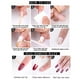 thumbnail image 2 of Uñas postizas, uñas postizas a presión, cobertura total, uñas tipo ataúd para mujeres y niñas (3 cajas, 24 piezas cada una) 1095, 2 of 6