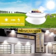 thumbnail image 2 of LINLIN 4pcs Solar Gutter Lights Outdoor Solar Light,Waterproof Solar Garden Lighting Outdoor Landscape Fence Lights for Wall Backyard Porch Patio Driveway Deck (Black 4pcs White Light), 2 of 9