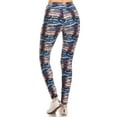 thumbnail image 3 of Yoga Style Banded Lined Tie Dye Printed Knit Legging With High Waist - Multi, 3 of 4