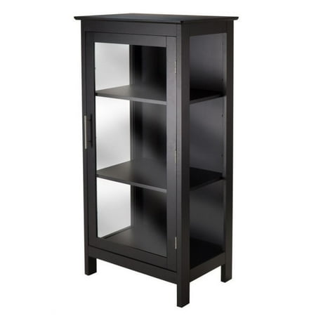 Bathroom Display Curio Cabinet - Kingfisher Lane Display Curio cabinet in Black