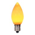 thumbnail image 1 of Bombilla Vickerman C7 LED cerámica naranja 130V 0.96W, 1 of 4
