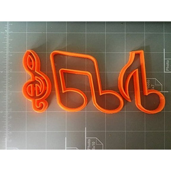 Music combination Note Cookie Cutters Set of 3