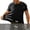 Black, variant on Stretch Mens Performance Undershirts Casual Oversized Athletic Shirts Moisture Wicking Athletic Shirts Stretchy Basic Tees, White XXXXL