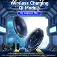 thumbnail image 2 of Compact 0.5W Wireless Charging Module for Logitech G Pro Wireless and G Pro X Superlight Mice, 2 of 4