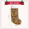 thumbnail image 3 of Sikiie Zebra Christmas Stockings,18 Inches Christmas Stockings Xmas Hanging Stockings for Family Christmas Decorations & Gifts, 3 of 7