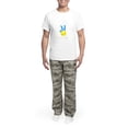 thumbnail image 5 of CafePress - Support Ukraine I Stand With Ukraine Ukrai Pajamas - Men's Light Loose Fit Cotton Pajama Set, 5 of 7