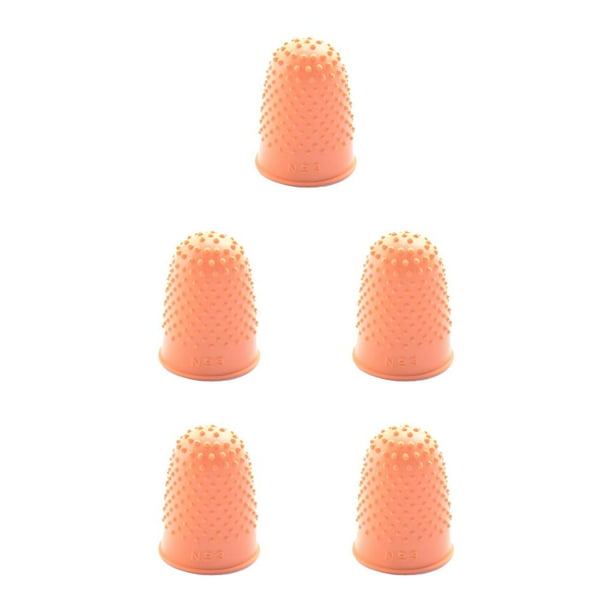Inteprter Fundas para las yemas de los dedos Protector reciclado antihuellas Conjunto antideslizante Guantes Manga elástica Escritura para Type2 NO2