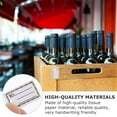 thumbnail image 3 of WHAMVOX  500 Pcs Paper Tag Small Tags Red Wine Vintage Label Gift, 3 of 8