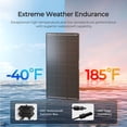 thumbnail image 6 of Renogy ShadowFlux N-Type 120W Rigid Solar Panel, 25% High-Efficiency & Anti-Shading, IP67 Waterproof Lightweight for RV/Pickup/SUV Charging, 6 of 10