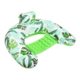 thumbnail image 2 of Inflatable Pool Floating Chairs Floating Pool Seats Floats Adult Pool Floats With Cup Holders And Handles, 2 of 4