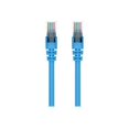 thumbnail image 2 of Belkin High Performance - Patch cable - RJ-45 (M) to RJ-45 (M) - 6 ft - UTP - CAT 6 - molded, snagless - blue - for Omniview SMB 1x16, SMB 1x8; OmniView SMB CAT5 KVM Switch, 2 of 6