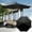Black, variant on Outdoor Courtyard Umbrella Fabric | Polyester Sunshade & Rainproof Material | Heavy-Duty Sunscreen Canopy for Garden, Patio & Pool Areas