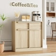 thumbnail image 4 of Modern Multi-Size Sideboard Buffet Cabinet - Wood Grain Panels & Drawer Storage, Perfect for Kitchen/Dining Room, 4 of 7