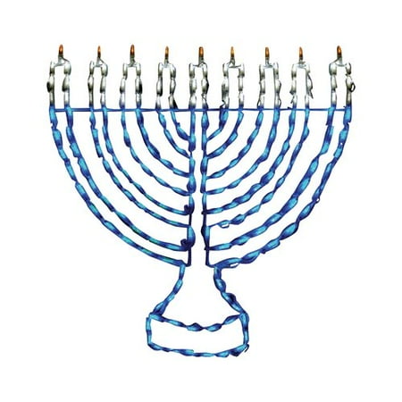 Brite Ideas Menorah LED Lighted Display
