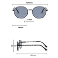 thumbnail image 3 of Mens Sunglasses UV400 Protection Full Frame Metal Lens, 3 of 4