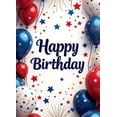 thumbnail image 4 of LUUFILx Happy Birthday Party Supplies Backdrop Colorful Balloon Decorations Banner Photography Props Celebration Background Party Decor, 4 of 8