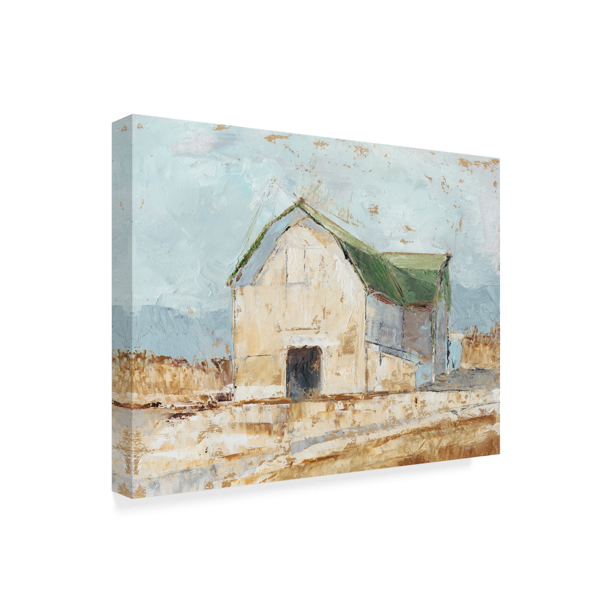 Trademark Fine Art 'Whitewashed Barn IV' Canvas Art by Ethan Harper