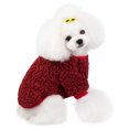 thumbnail image 1 of Ropa para perros y gatos, suéter cálido para mascotas, suéter grueso para mascotas con dos piernas MFZFUKR s, 1 of 6