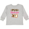 thumbnail image 3 of Inktastic Pug Lover Dog Girls Long Sleeve Toddler T-Shirt, 3 of 5