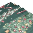 thumbnail image 3 of Yayeee Shower Curtain with Hooks 72"x72" Waterproof Fabric Bathroom Hanging Decor, Red Christmas Gingerbread, 3 of 5