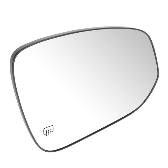 DNA Motoring  Passenger Right Side Heated Mirror Glass Lens for For 2014-2018 Toyota Highlander